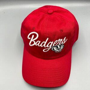 Wisconsin Badgers Hat Men Red Top of‎ the World NCAA Strap Back Cap New